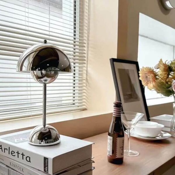Flowerpot Lamp, Cordless Mushroom Table lamp