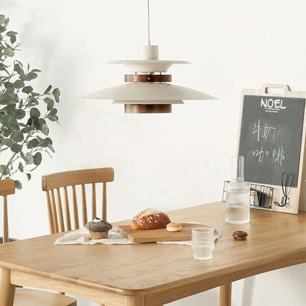 Danish design layered pendant lights
