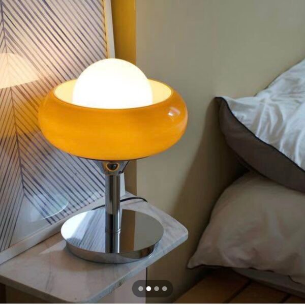 Vintage Egg Tart Table Lamp